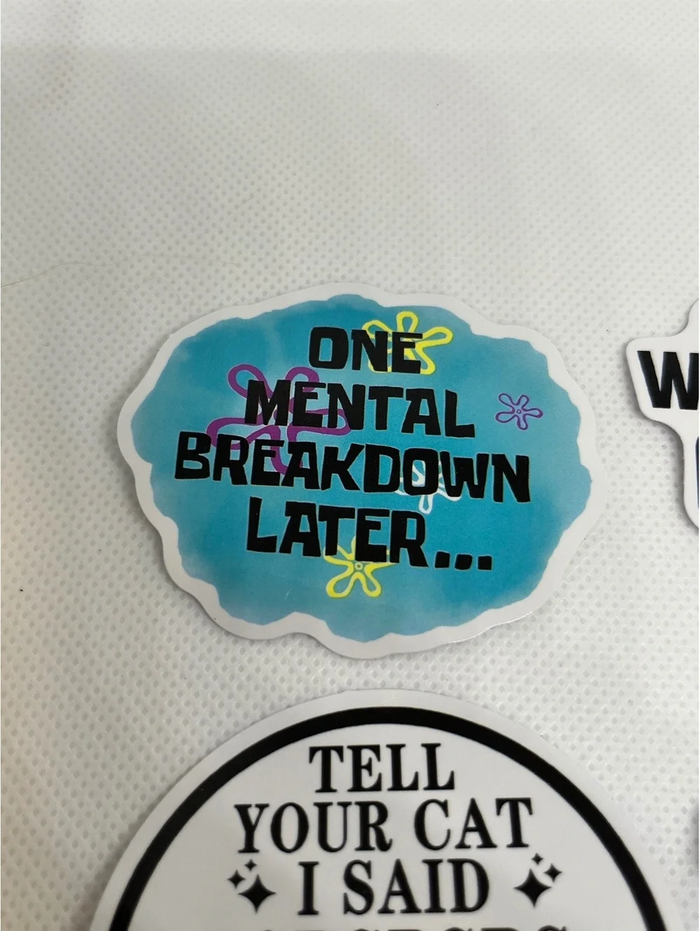 Sarcastic sticker pack for laptop, mug, et all